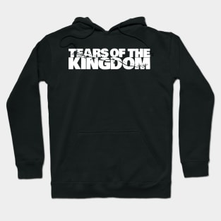 Tears of the Kingdom Dragon Awesome White Typography Hoodie